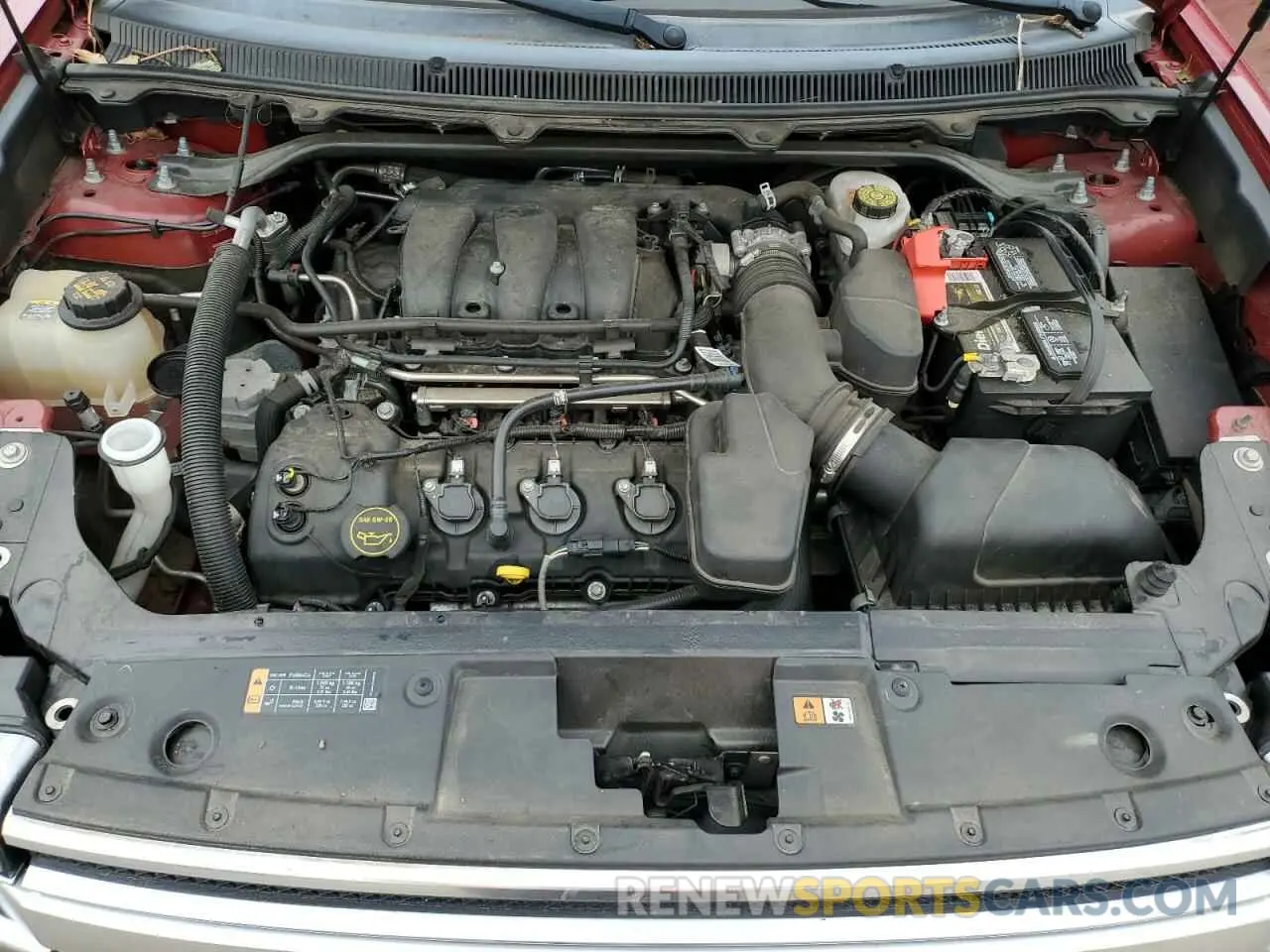 12 Photograph of a damaged car 2FMGK5D8XKBA23224 FORD FLEX 2019