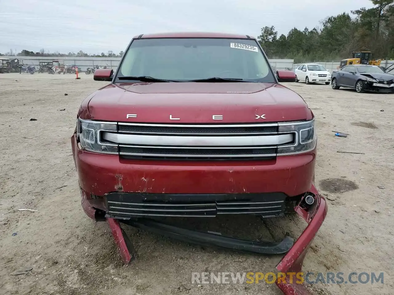 5 Photograph of a damaged car 2FMGK5D8XKBA23224 FORD FLEX 2019