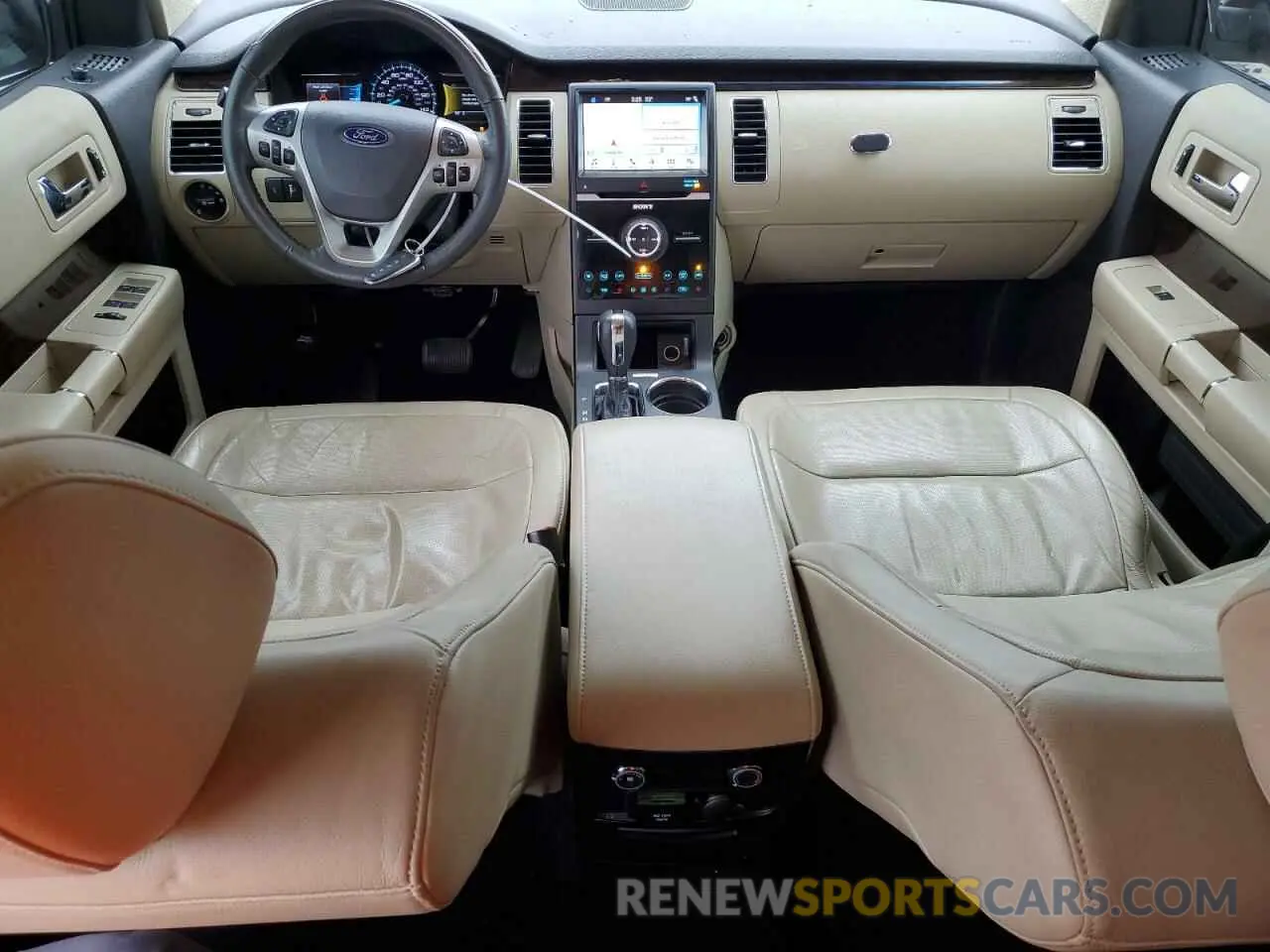 8 Photograph of a damaged car 2FMGK5D8XKBA23224 FORD FLEX 2019
