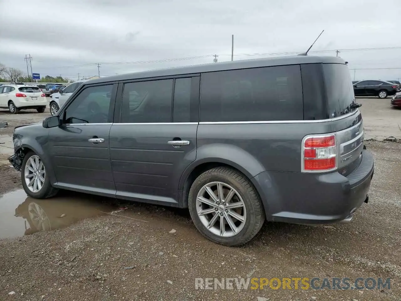 2 Photograph of a damaged car 2FMGK5D8XKBA29458 FORD FLEX 2019