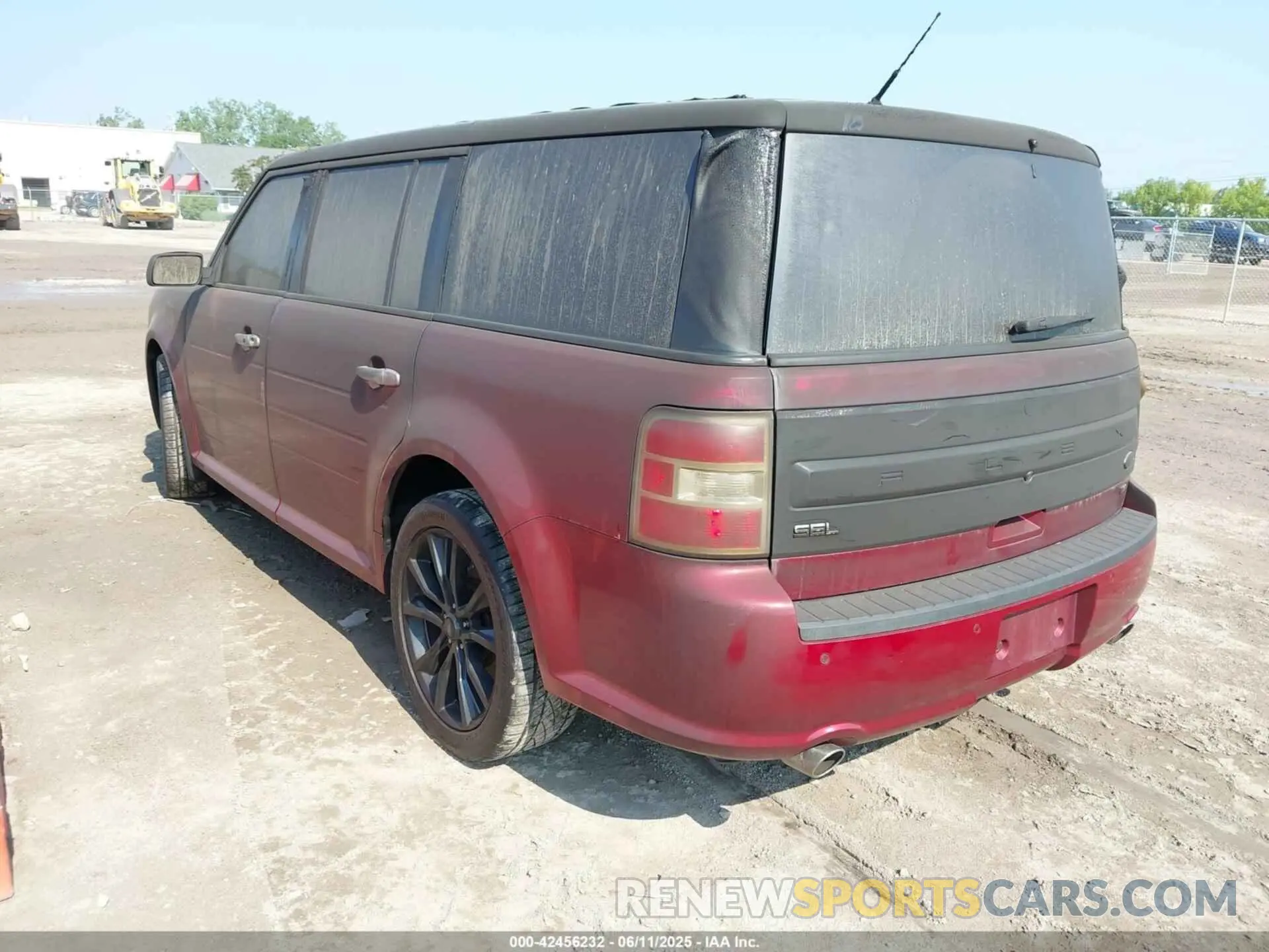3 Фотография поврежденного автомобиля 2FMHK6C80KBA19663 FORD FLEX 2019