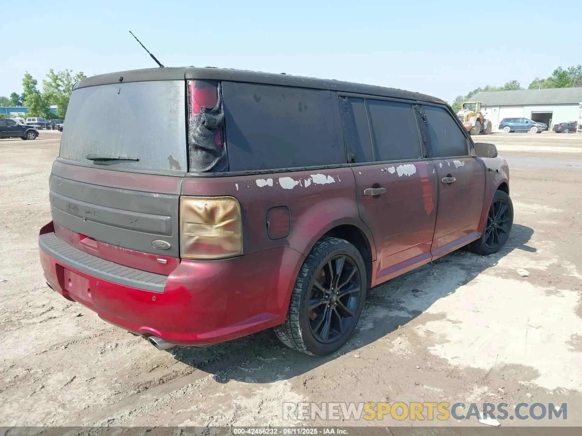 4 Фотография поврежденного автомобиля 2FMHK6C80KBA19663 FORD FLEX 2019