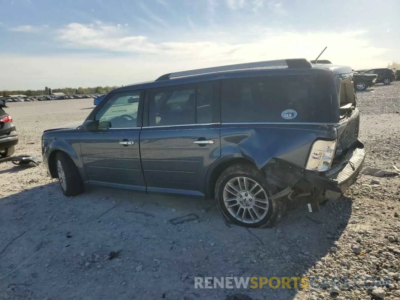 2 Photograph of a damaged car 2FMHK6C80KBA31070 FORD FLEX 2019