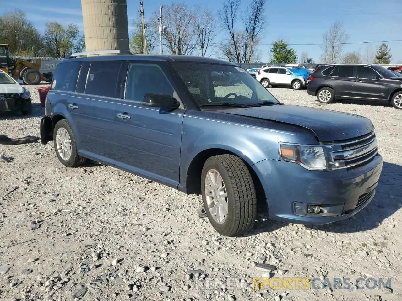 4 Photograph of a damaged car 2FMHK6C80KBA31070 FORD FLEX 2019