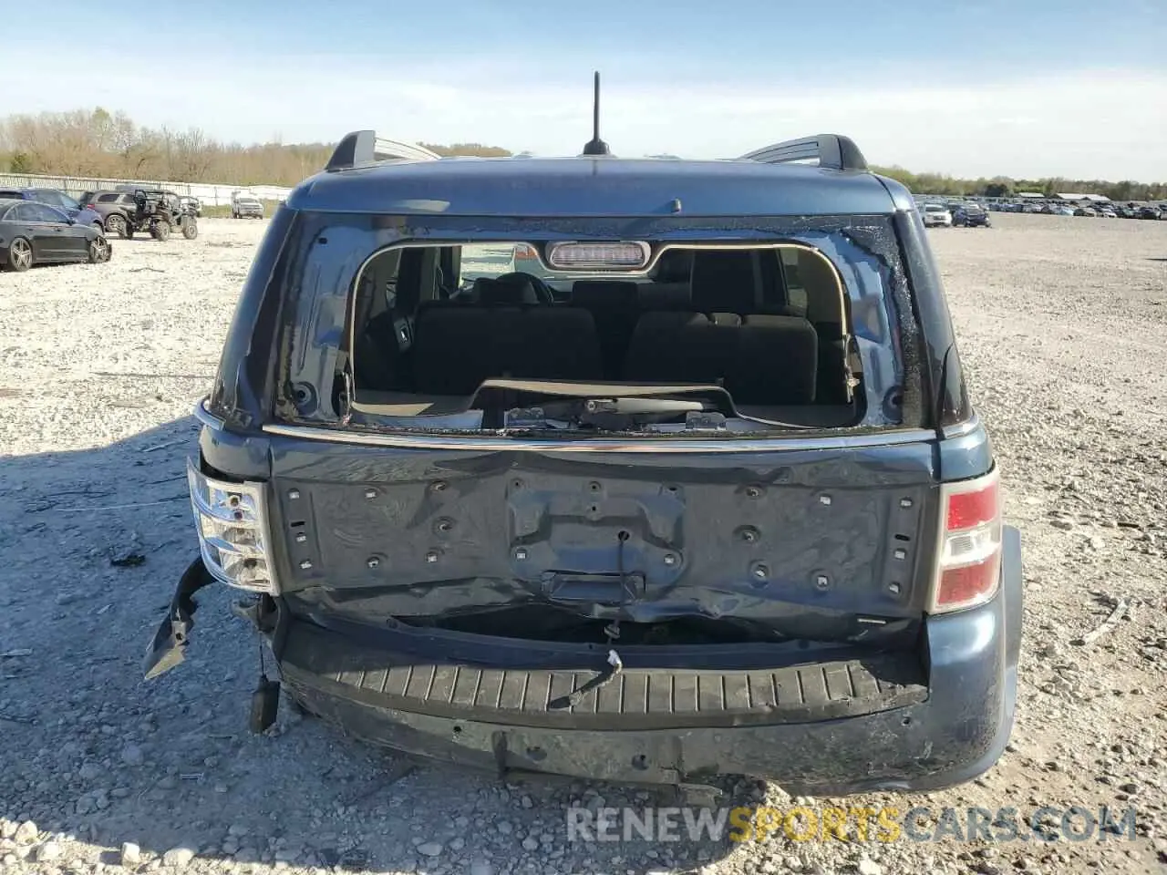6 Photograph of a damaged car 2FMHK6C80KBA31070 FORD FLEX 2019