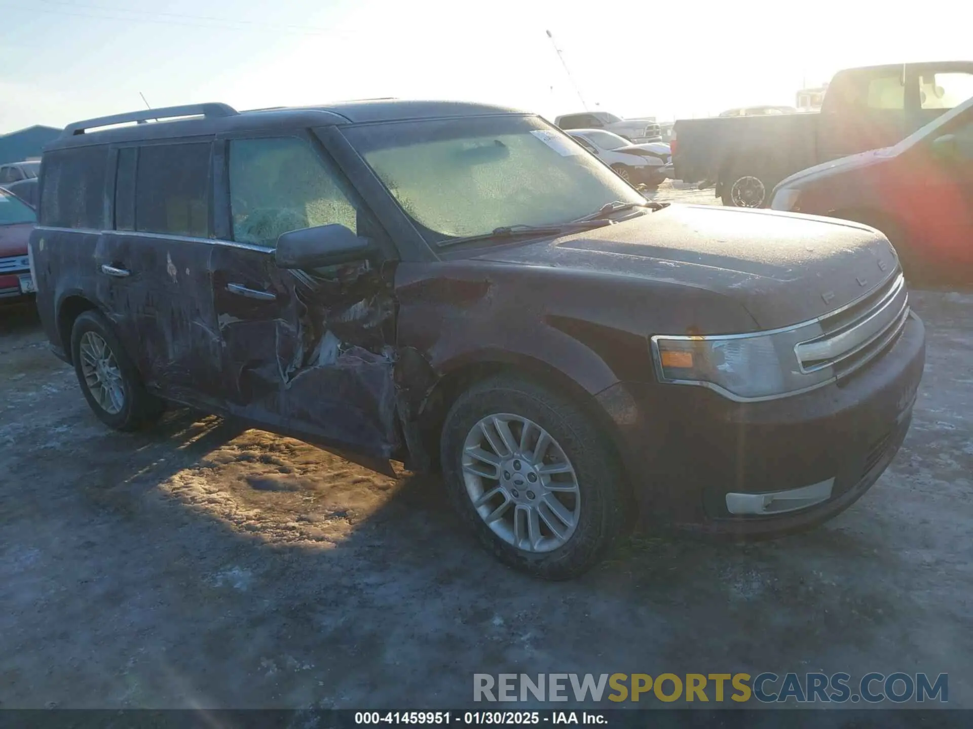 1 Photograph of a damaged car 2FMHK6C81KBA00586 FORD FLEX 2019