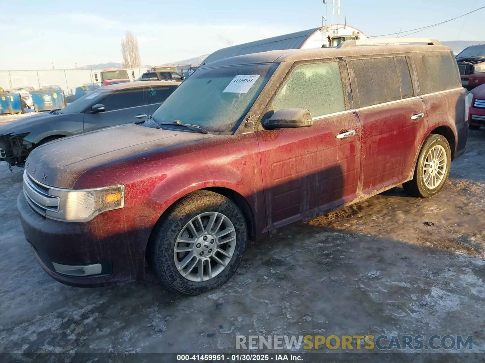 2 Photograph of a damaged car 2FMHK6C81KBA00586 FORD FLEX 2019