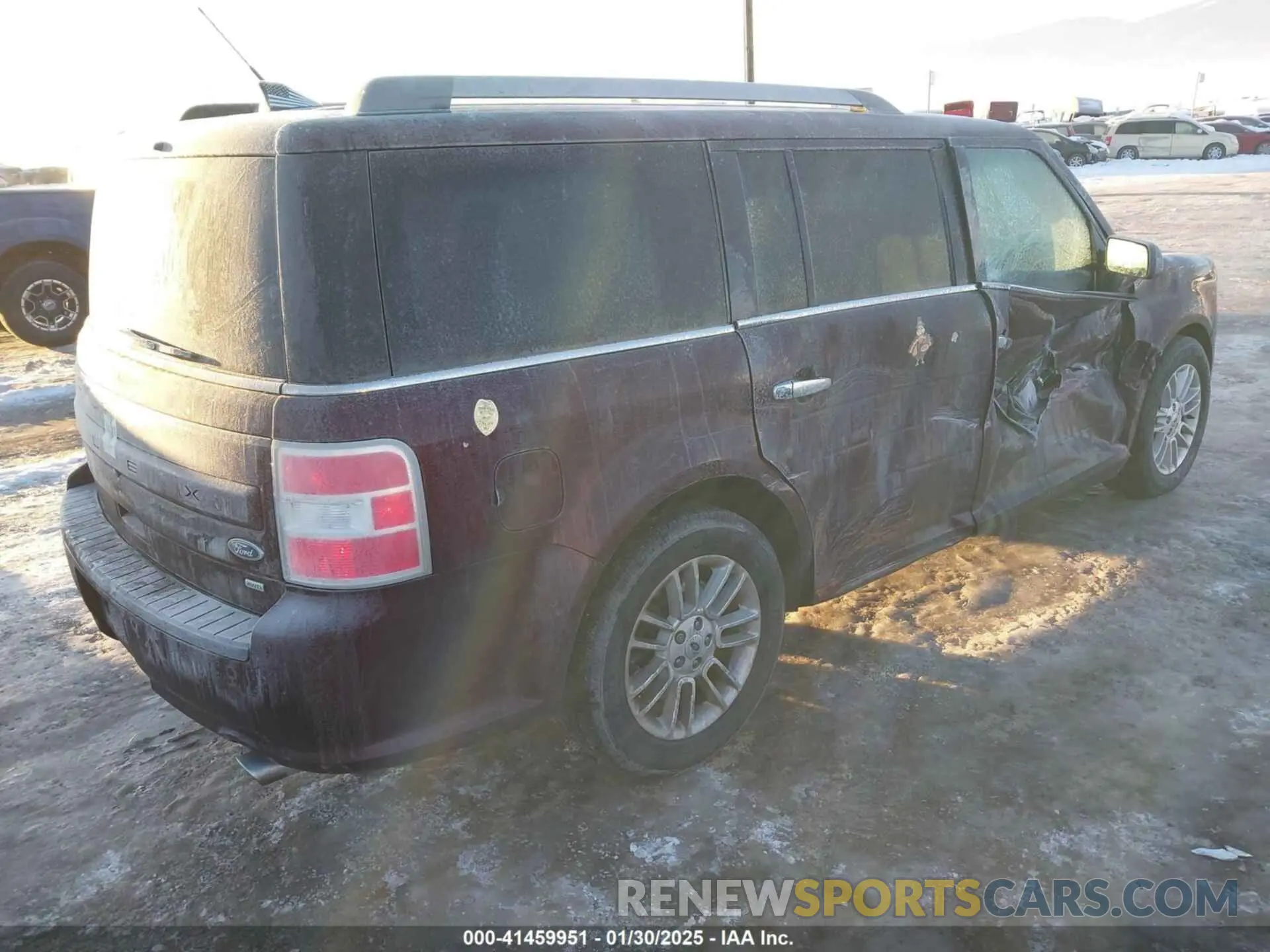 4 Photograph of a damaged car 2FMHK6C81KBA00586 FORD FLEX 2019