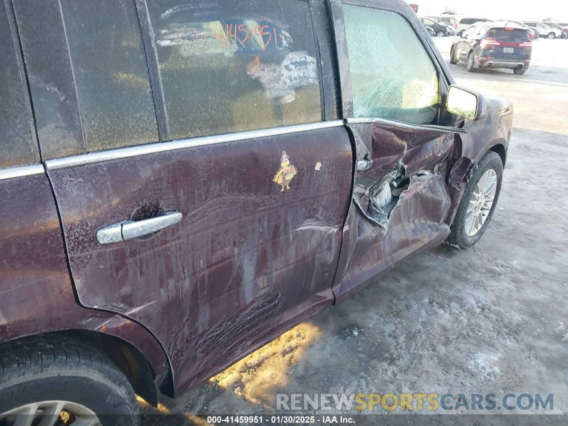 6 Photograph of a damaged car 2FMHK6C81KBA00586 FORD FLEX 2019