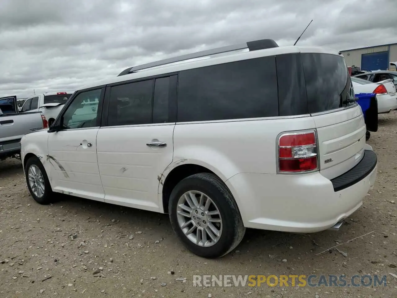 2 Photograph of a damaged car 2FMHK6C82KBA24010 FORD FLEX 2019