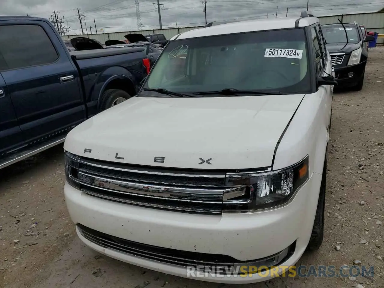5 Photograph of a damaged car 2FMHK6C82KBA24010 FORD FLEX 2019