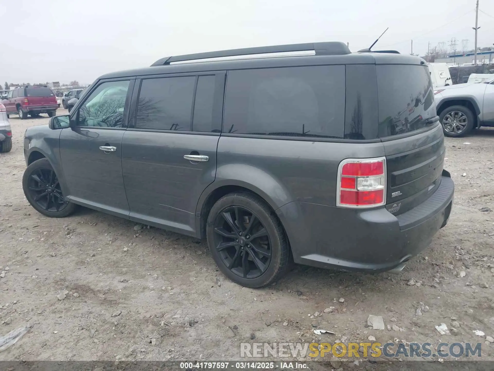 3 Фотография поврежденного автомобиля 2FMHK6C83KBA10648 FORD FLEX 2019