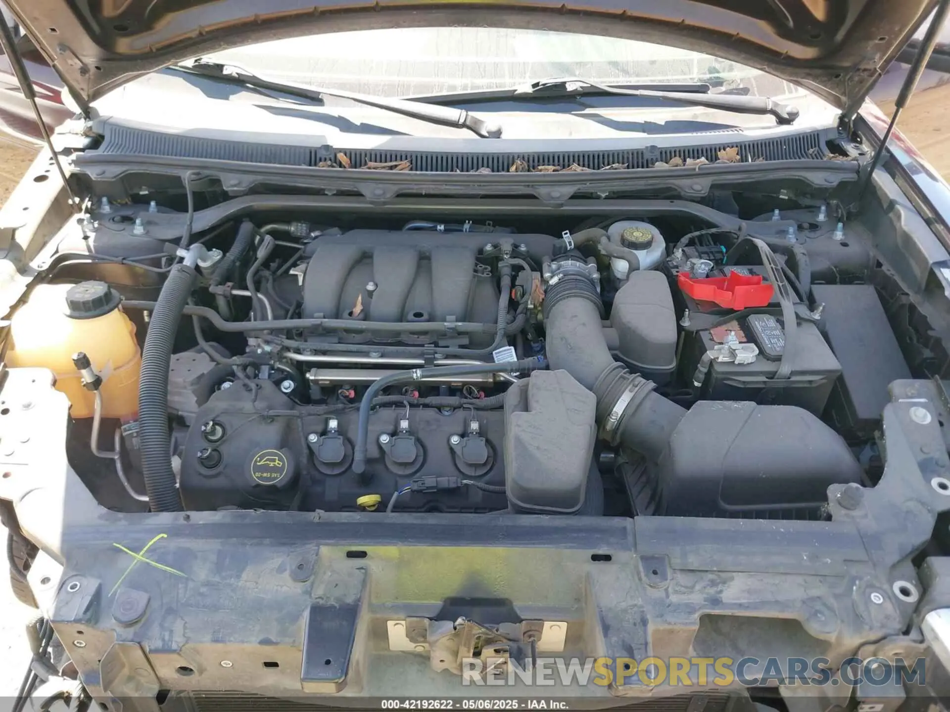 10 Photograph of a damaged car 2FMHK6C83KBA23383 FORD FLEX 2019