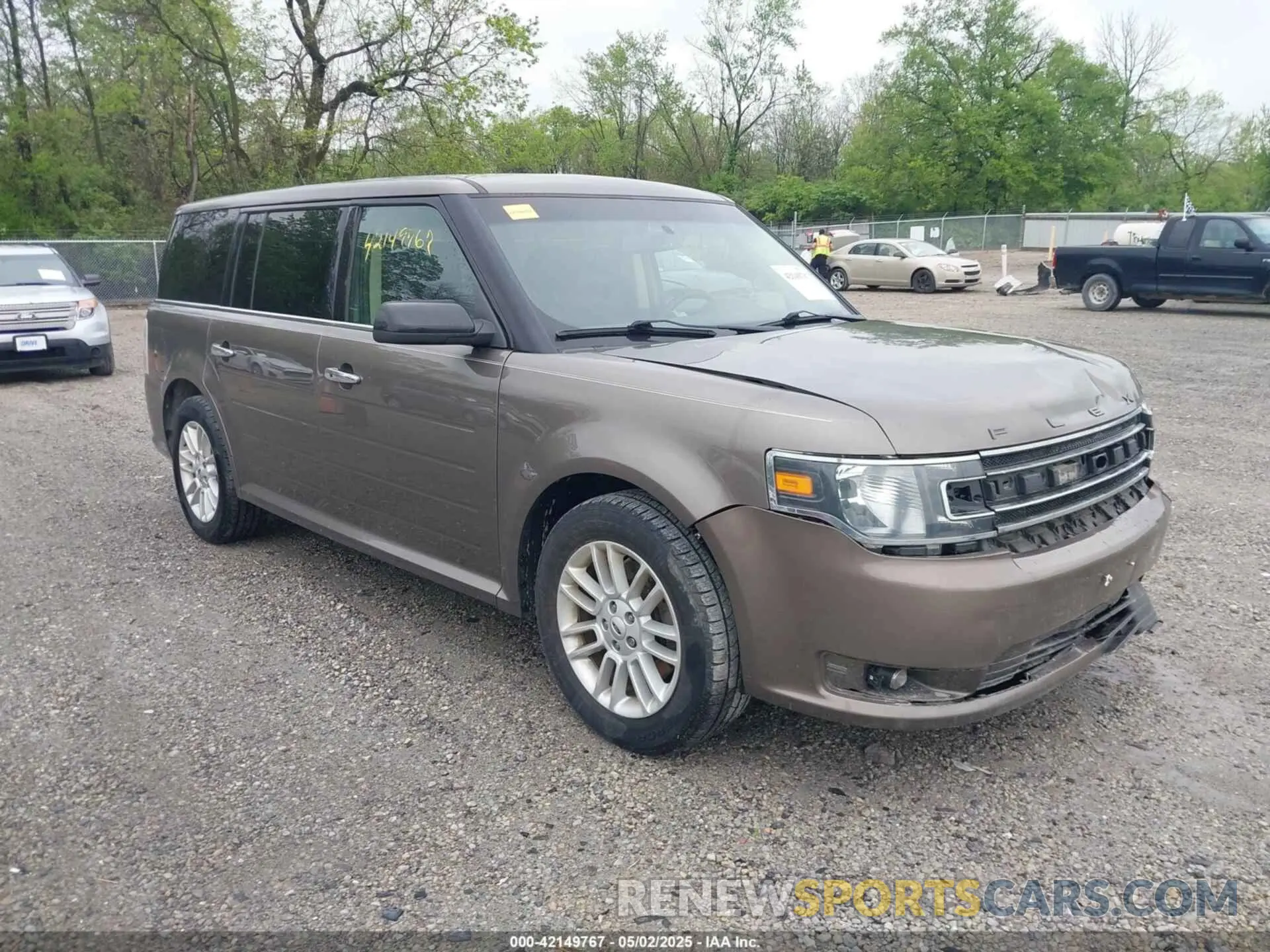 1 Photograph of a damaged car 2FMHK6C84KBA21223 FORD FLEX 2019