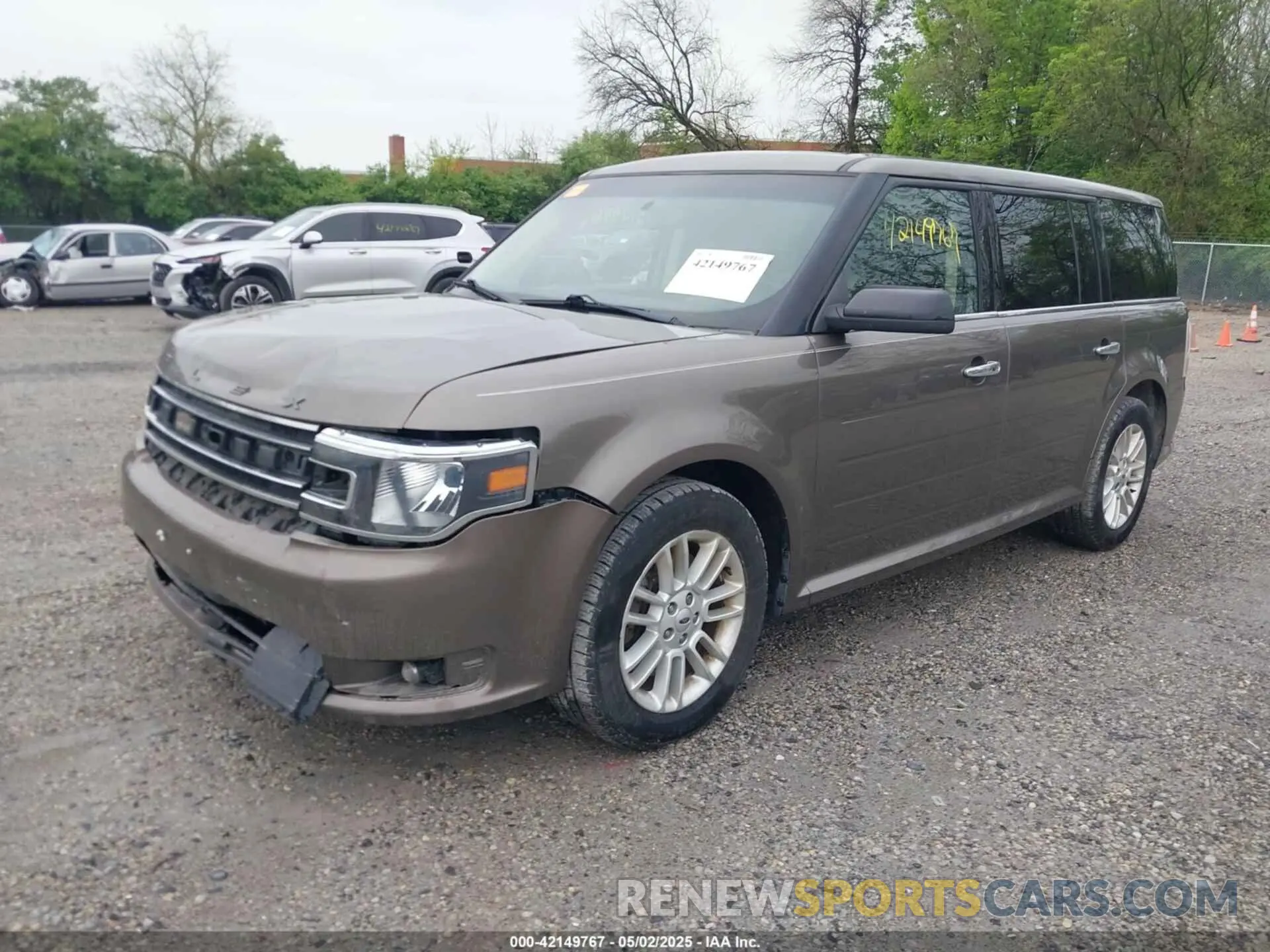 2 Photograph of a damaged car 2FMHK6C84KBA21223 FORD FLEX 2019