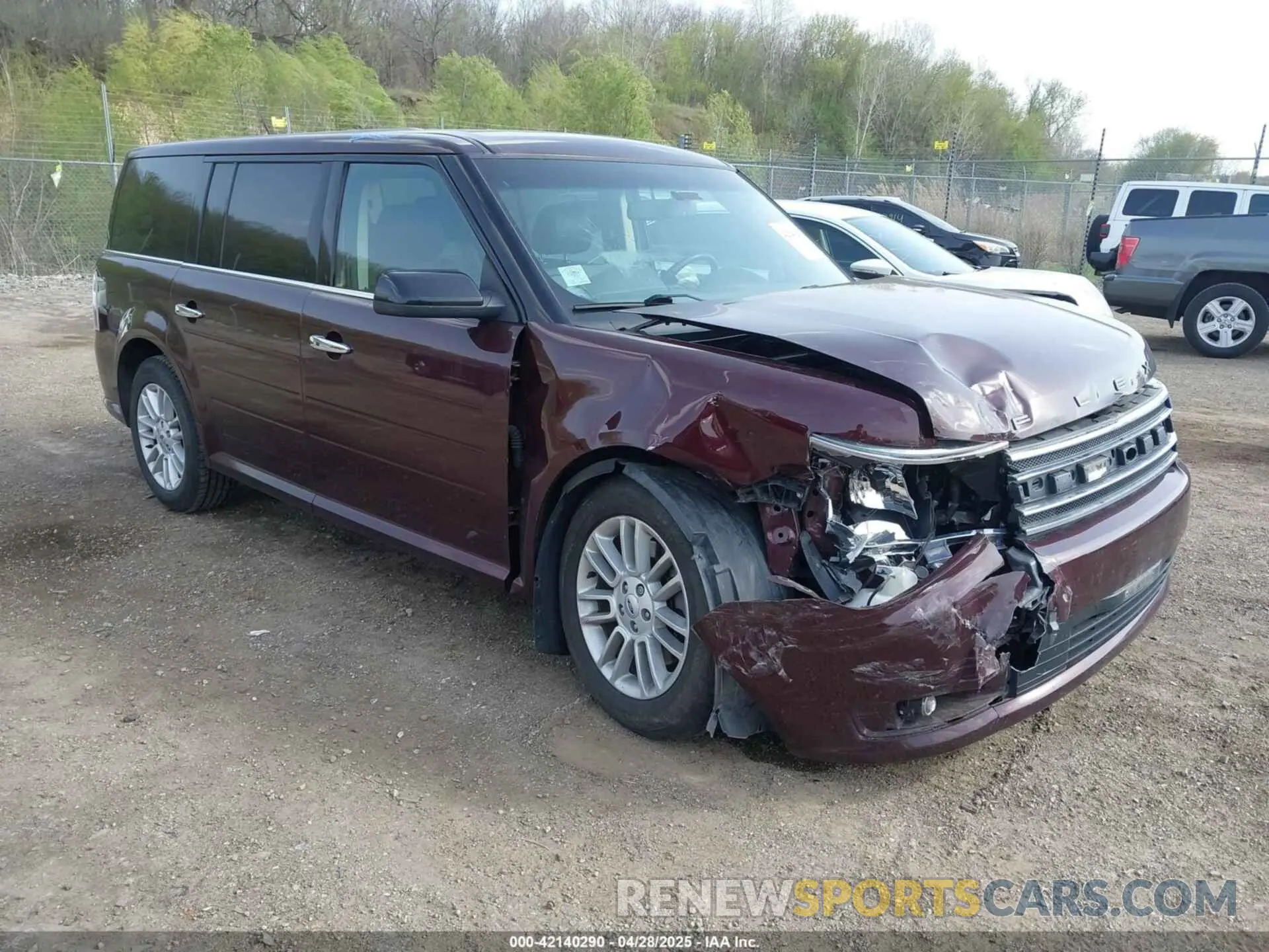 1 Photograph of a damaged car 2FMHK6C84KBA32920 FORD FLEX 2019