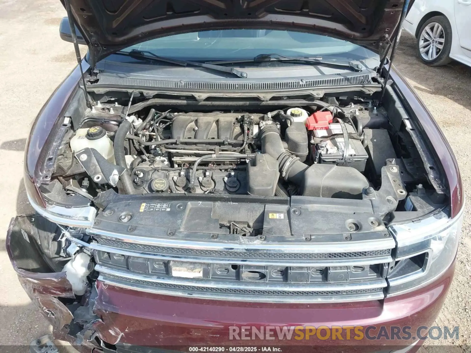 10 Photograph of a damaged car 2FMHK6C84KBA32920 FORD FLEX 2019