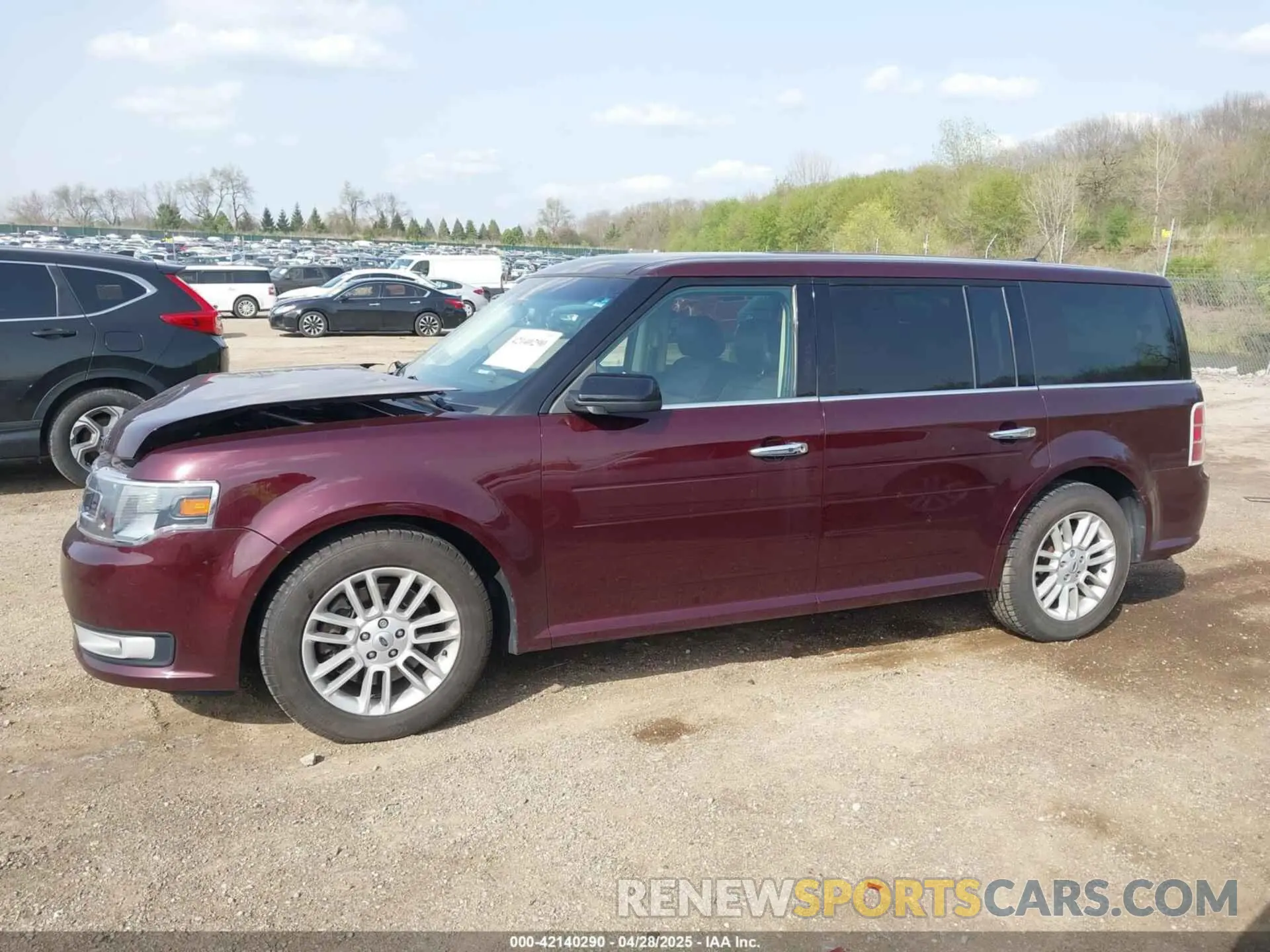 14 Photograph of a damaged car 2FMHK6C84KBA32920 FORD FLEX 2019