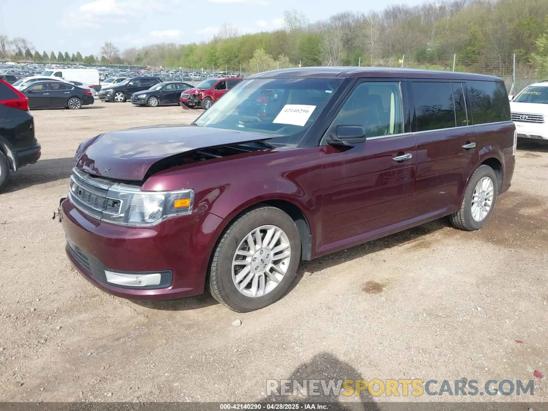 2 Photograph of a damaged car 2FMHK6C84KBA32920 FORD FLEX 2019