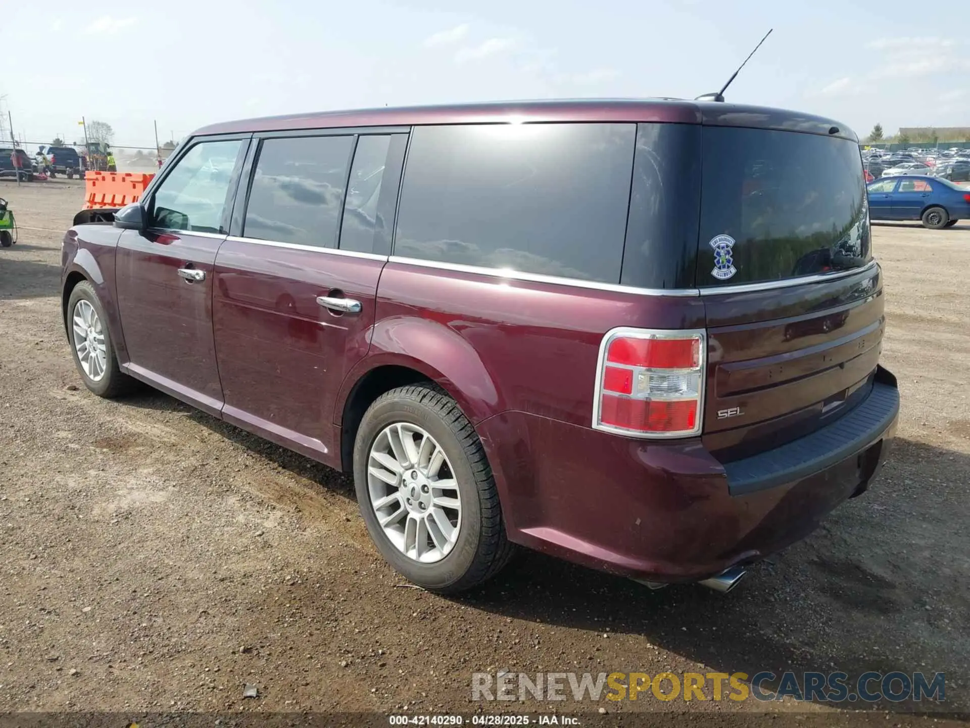 3 Photograph of a damaged car 2FMHK6C84KBA32920 FORD FLEX 2019