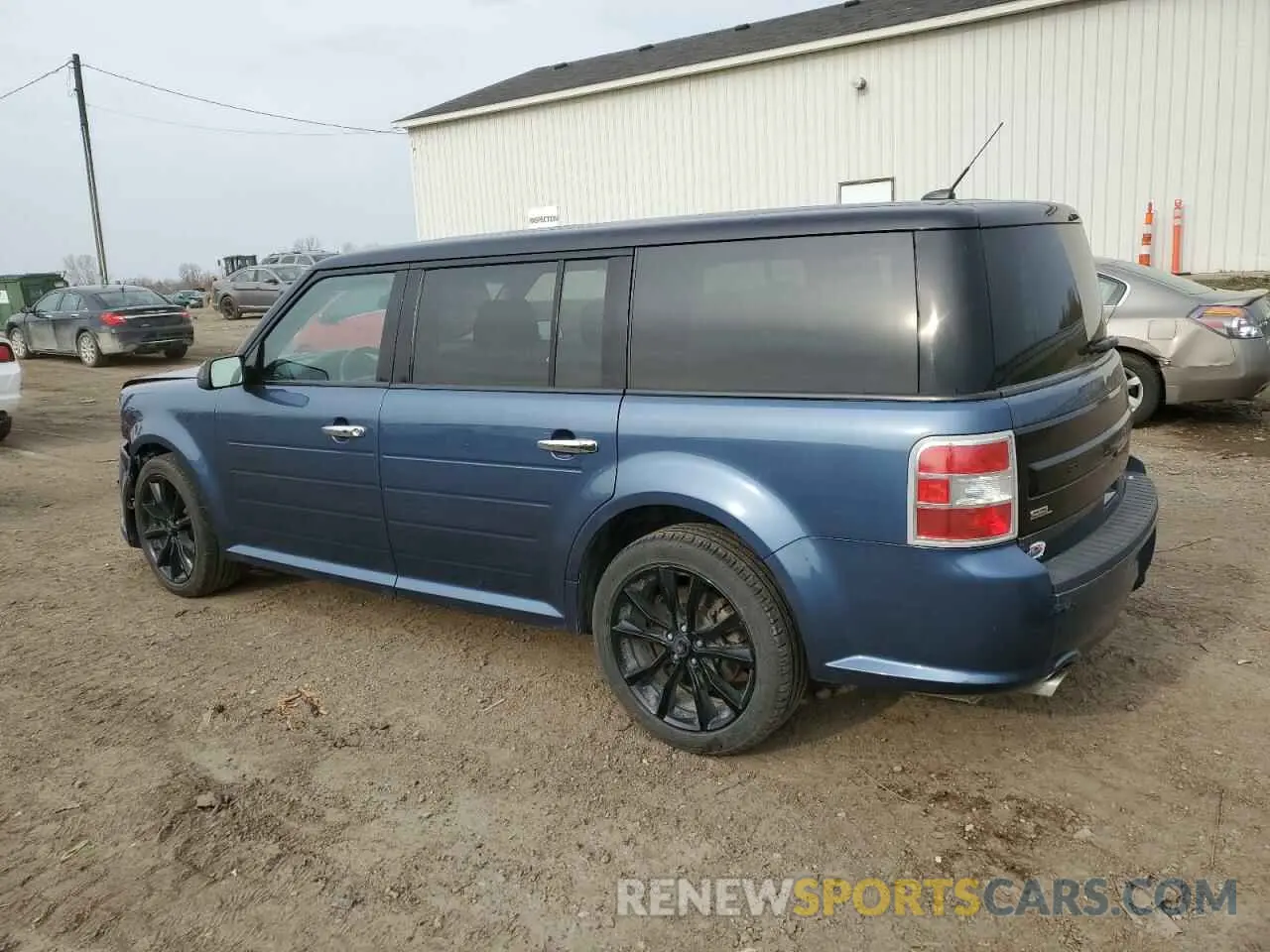 2 Photograph of a damaged car 2FMHK6C88KBA19524 FORD FLEX 2019