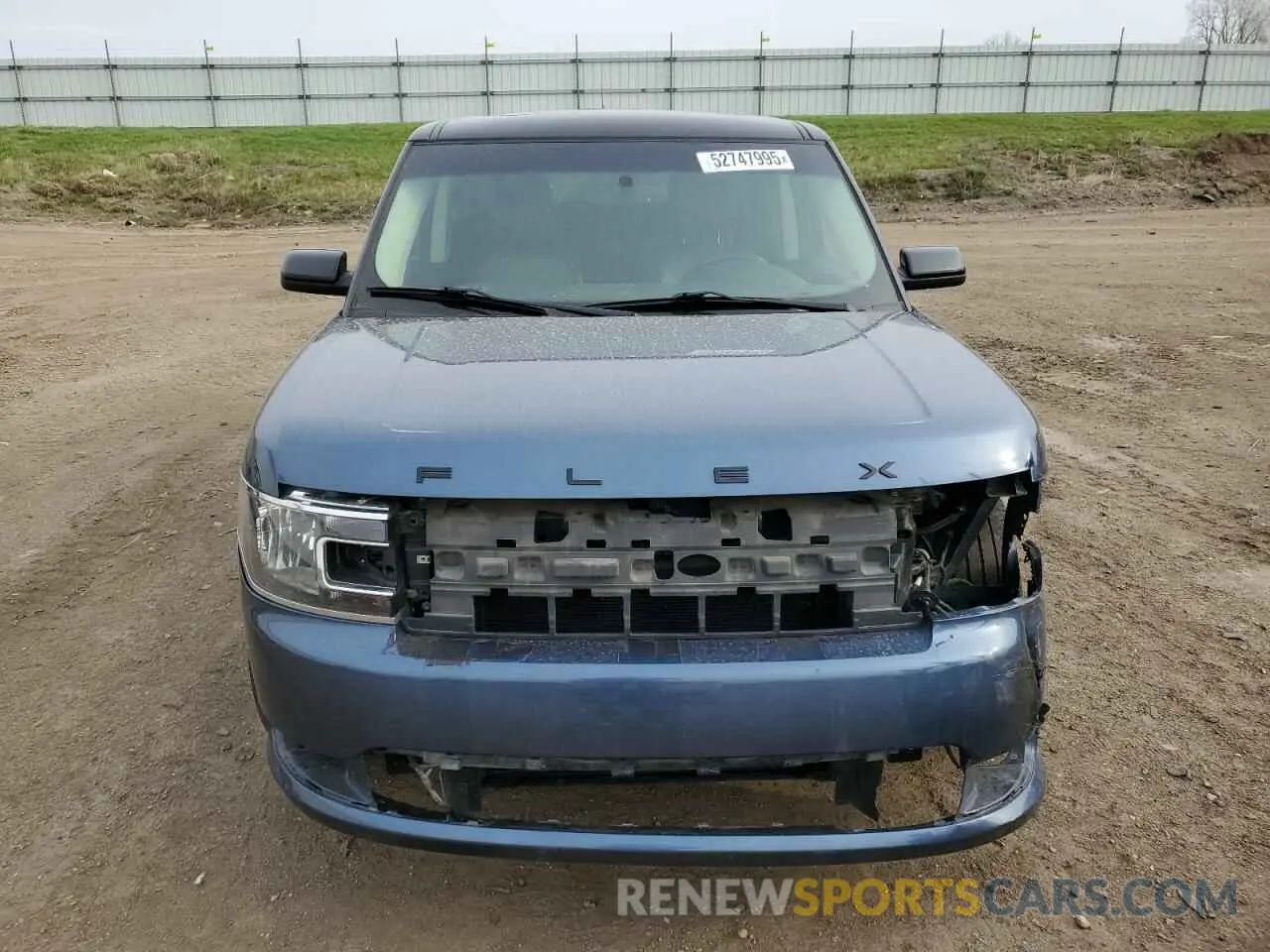 5 Photograph of a damaged car 2FMHK6C88KBA19524 FORD FLEX 2019