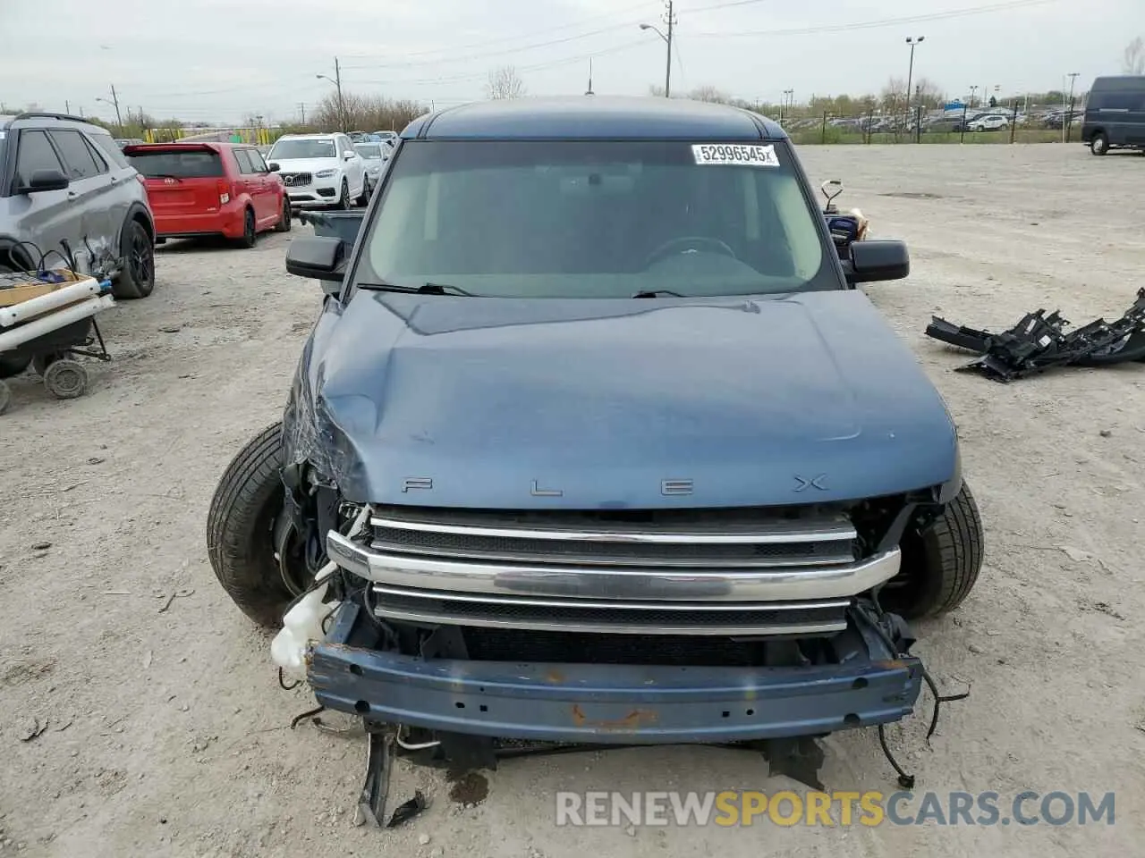 5 Photograph of a damaged car 2FMHK6C88KBA36503 FORD FLEX 2019
