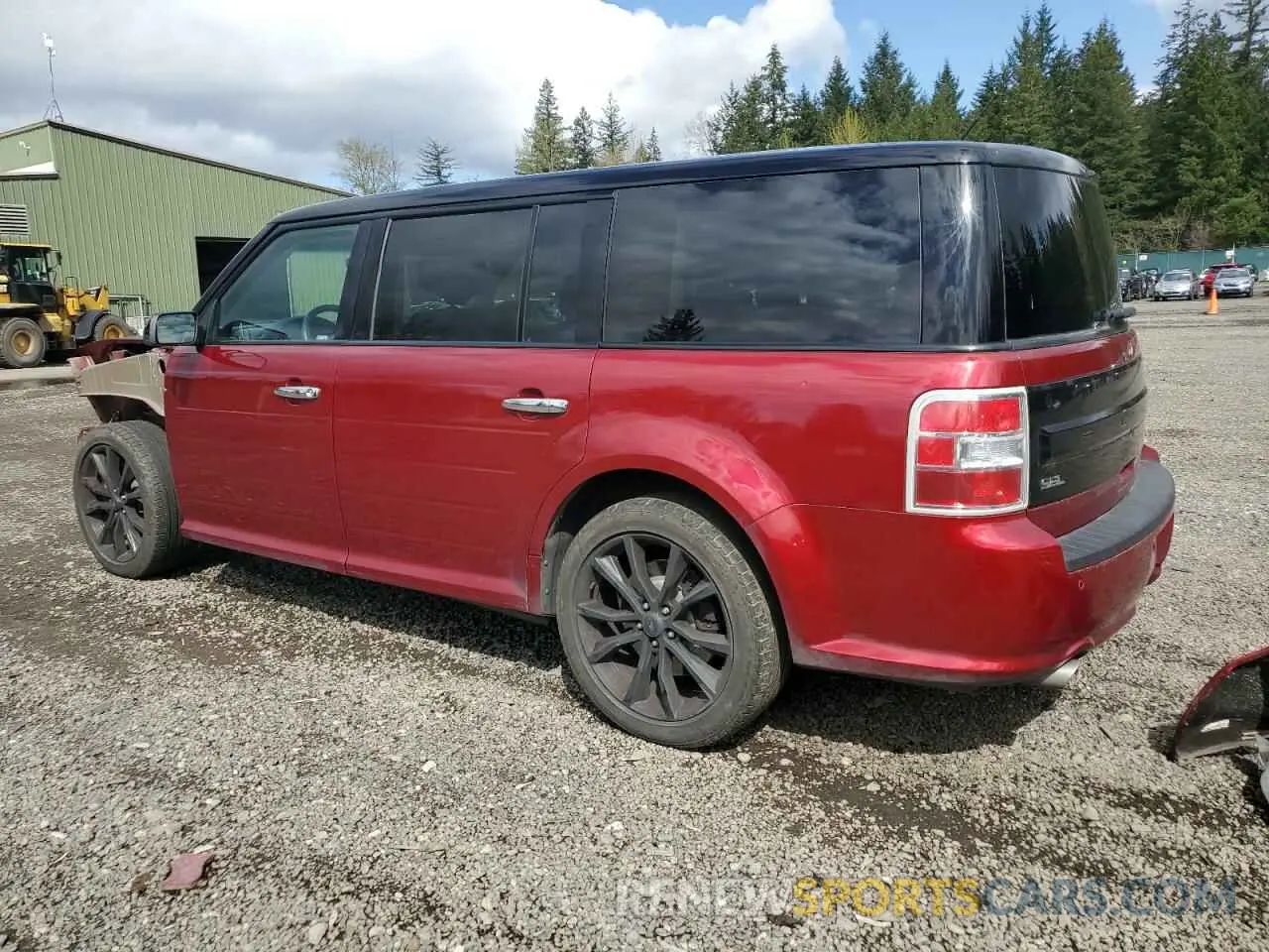 2 Фотография поврежденного автомобиля 2FMHK6C8XKBA19959 FORD FLEX 2019