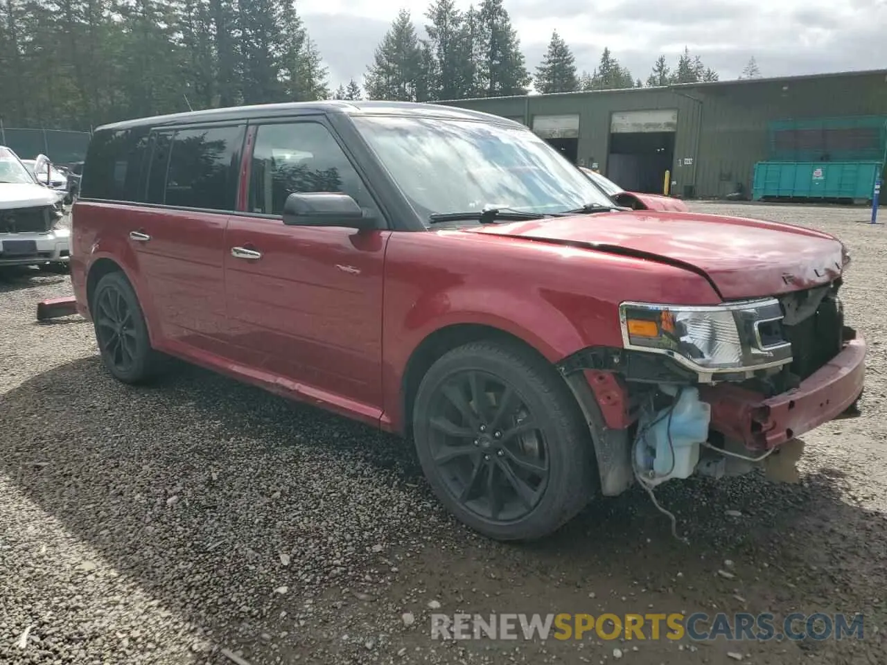 4 Фотография поврежденного автомобиля 2FMHK6C8XKBA19959 FORD FLEX 2019