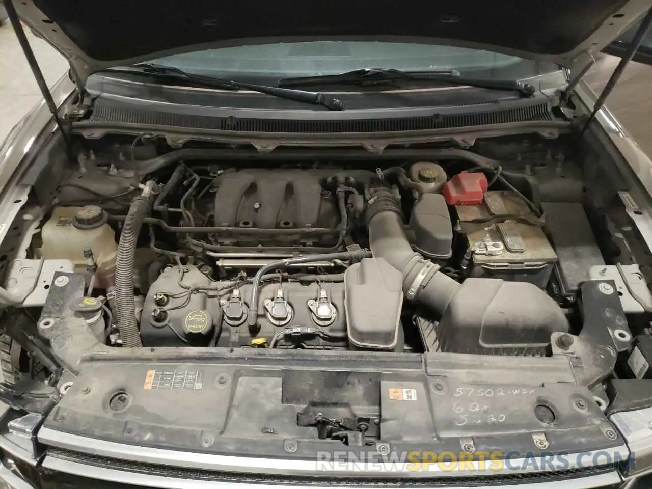 12 Фотография поврежденного автомобиля 2FMHK6D80KBA23601 FORD FLEX 2019