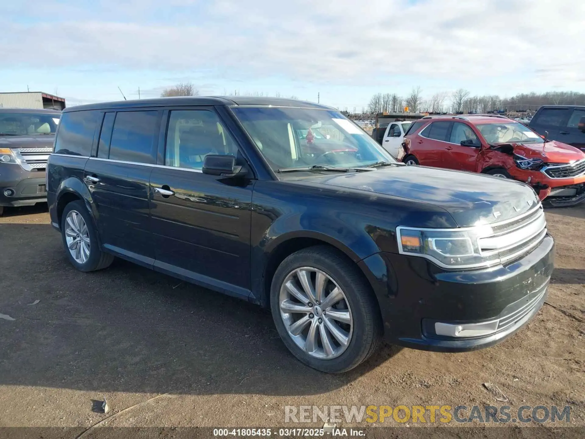 1 Photograph of a damaged car 2FMHK6D81KBA23686 FORD FLEX 2019