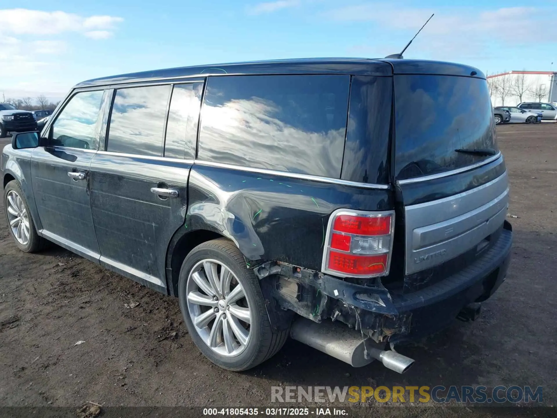 3 Photograph of a damaged car 2FMHK6D81KBA23686 FORD FLEX 2019