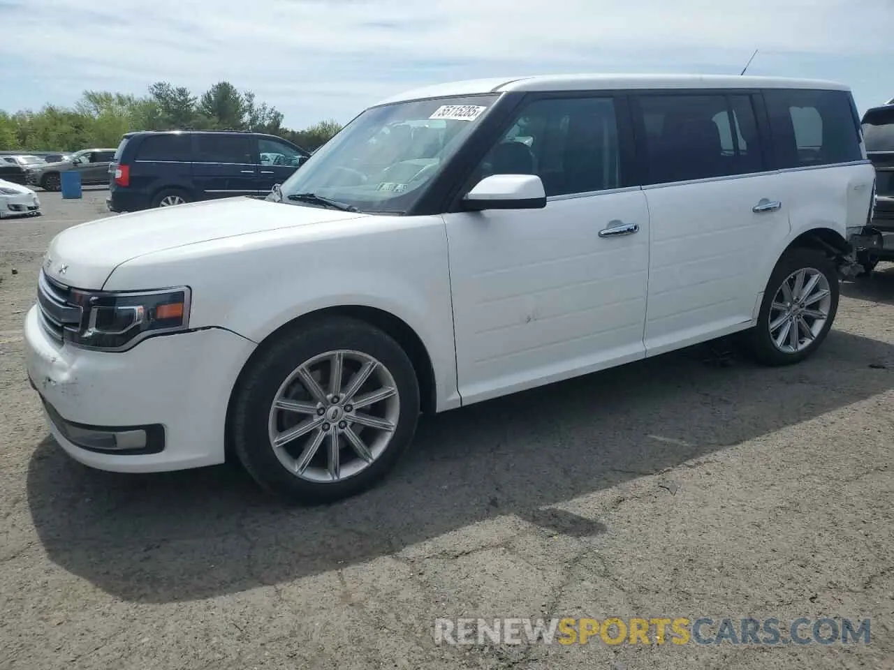 1 Photograph of a damaged car 2FMHK6D82KBA02779 FORD FLEX 2019