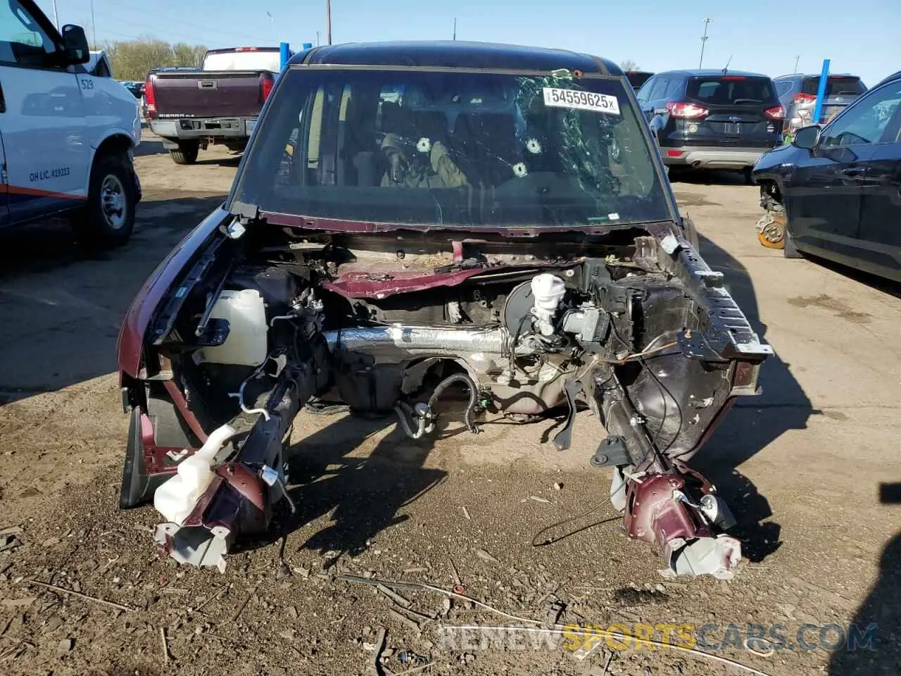 5 Photograph of a damaged car 2FMHK6D82KBA17928 FORD FLEX 2019