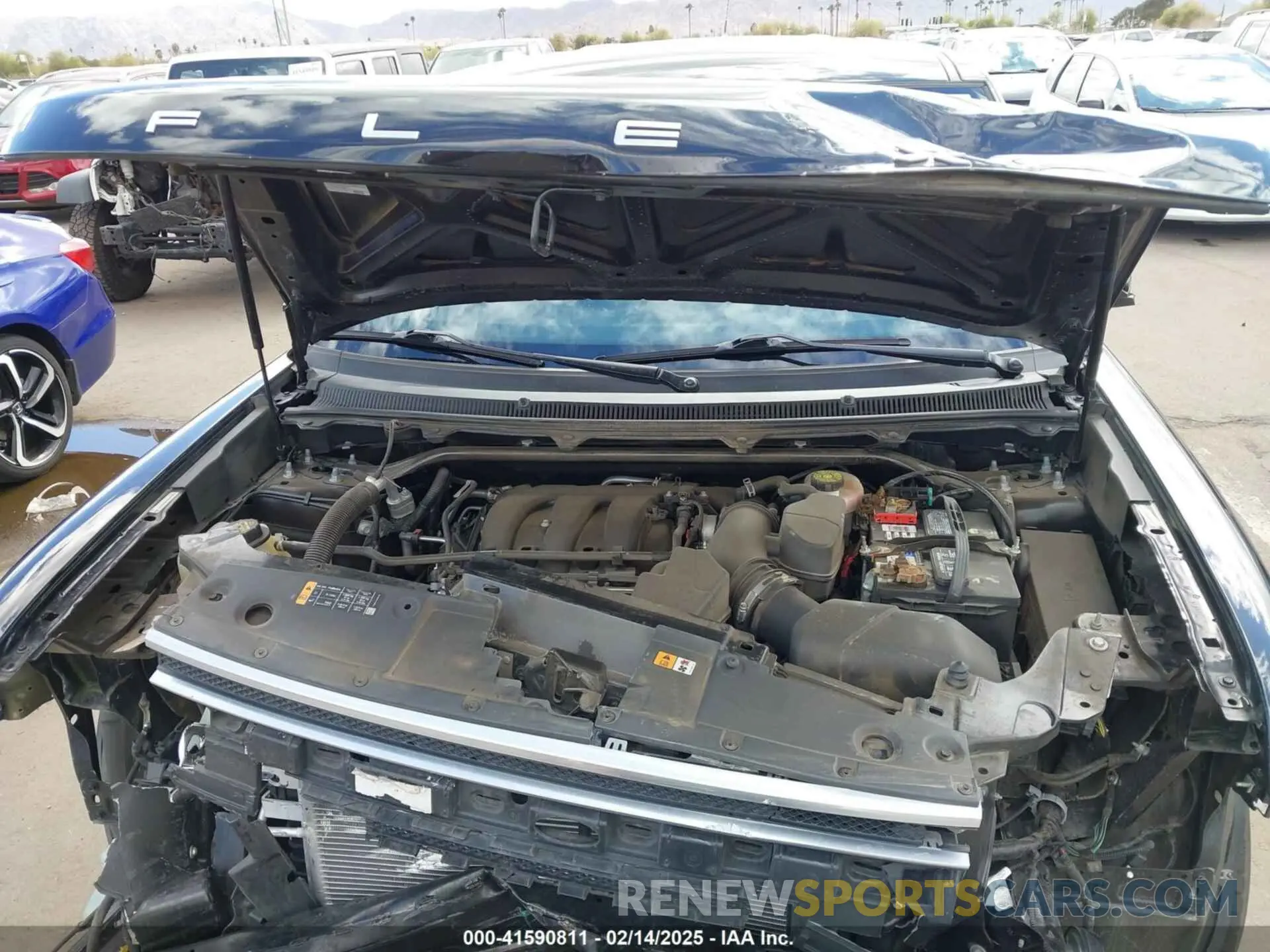 10 Photograph of a damaged car 2FMHK6D82KBA22479 FORD FLEX 2019