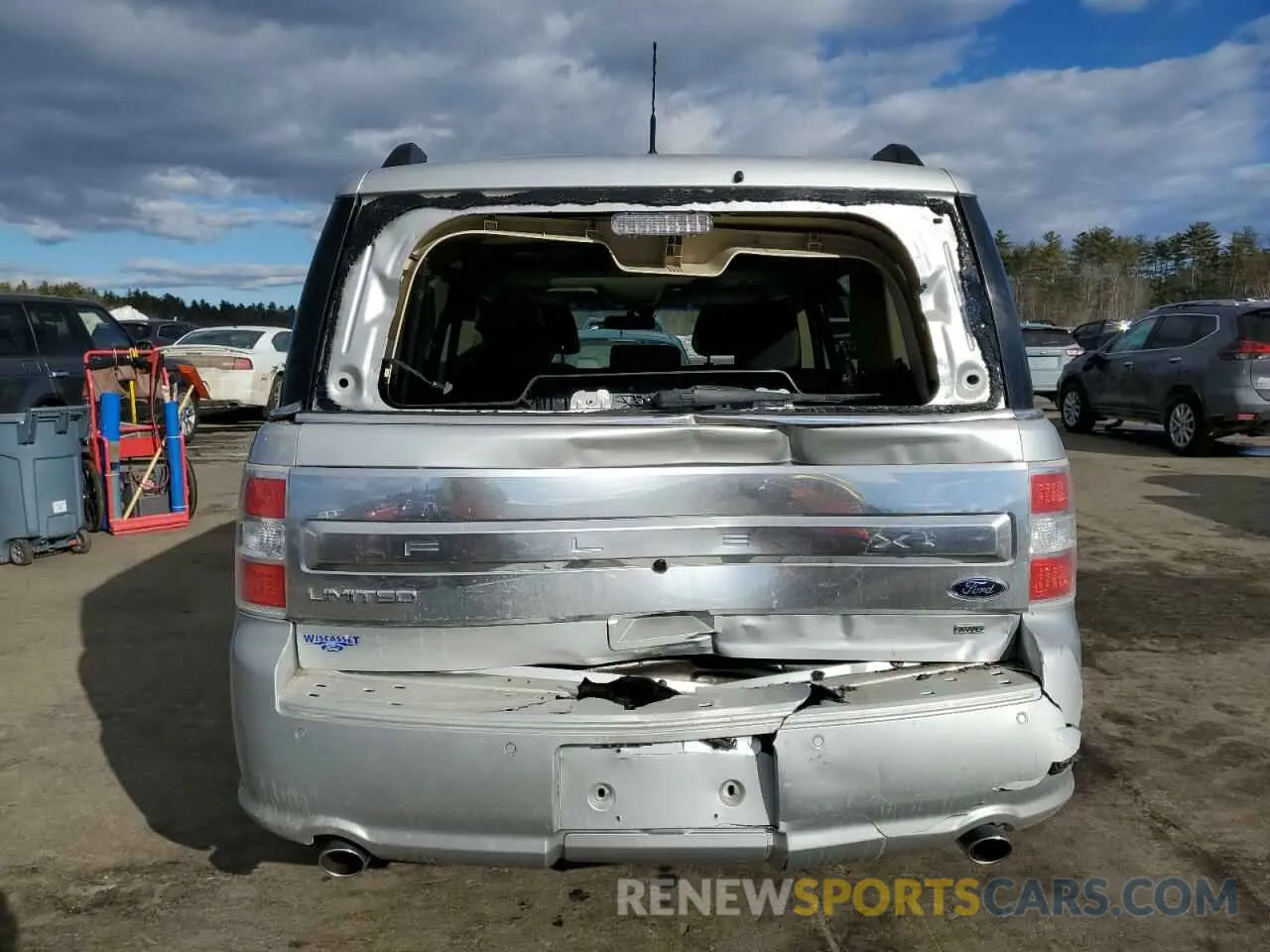 6 Фотография поврежденного автомобиля 2FMHK6D83KBA36200 FORD FLEX 2019
