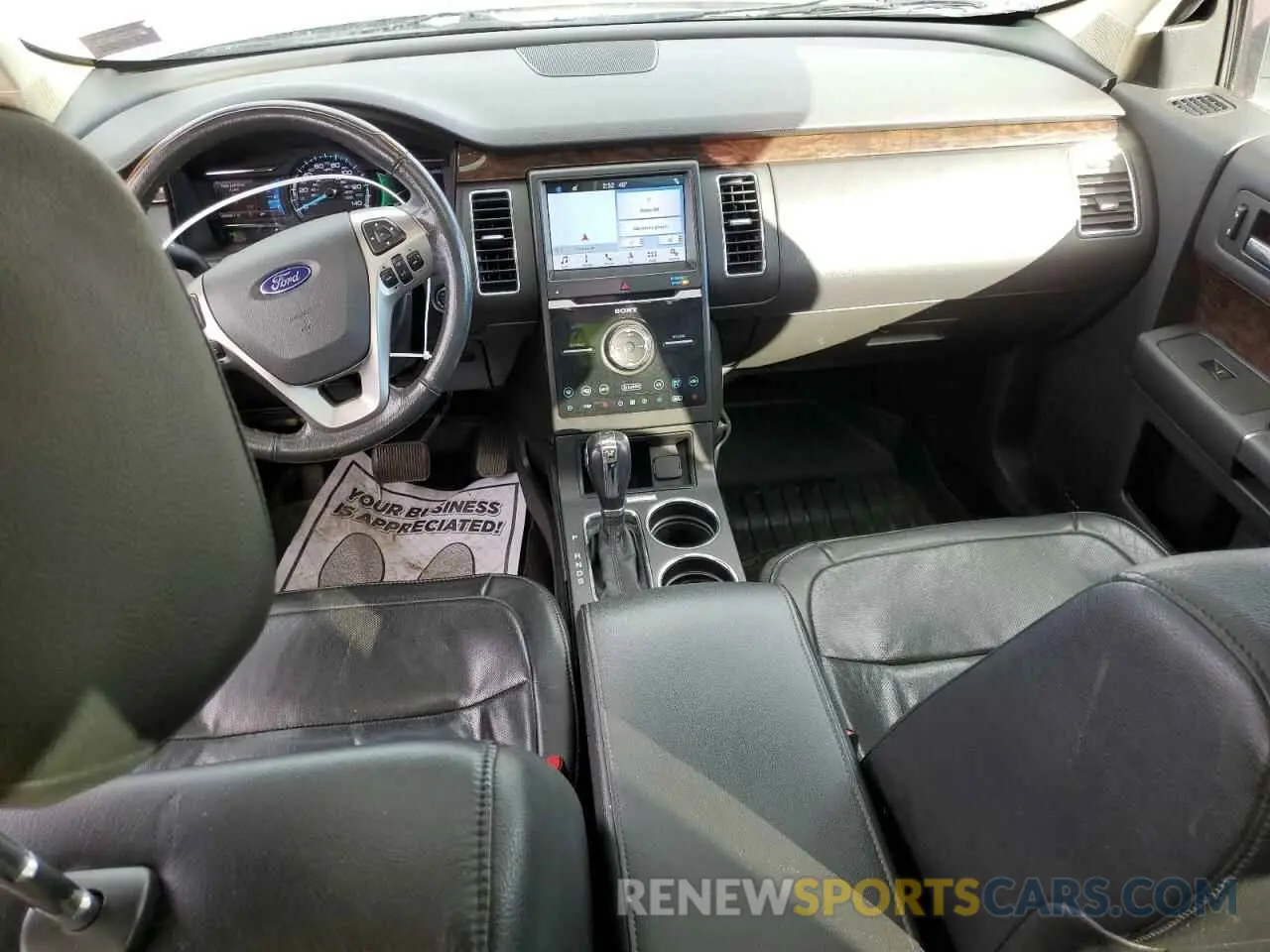 8 Фотография поврежденного автомобиля 2FMHK6D83KBA36200 FORD FLEX 2019