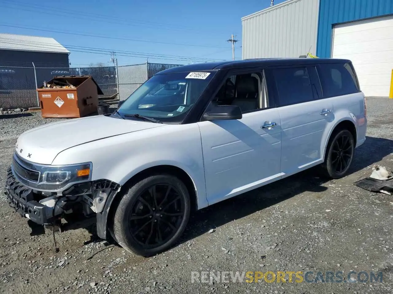 1 Фотография поврежденного автомобиля 2FMHK6D84KBA03383 FORD FLEX 2019