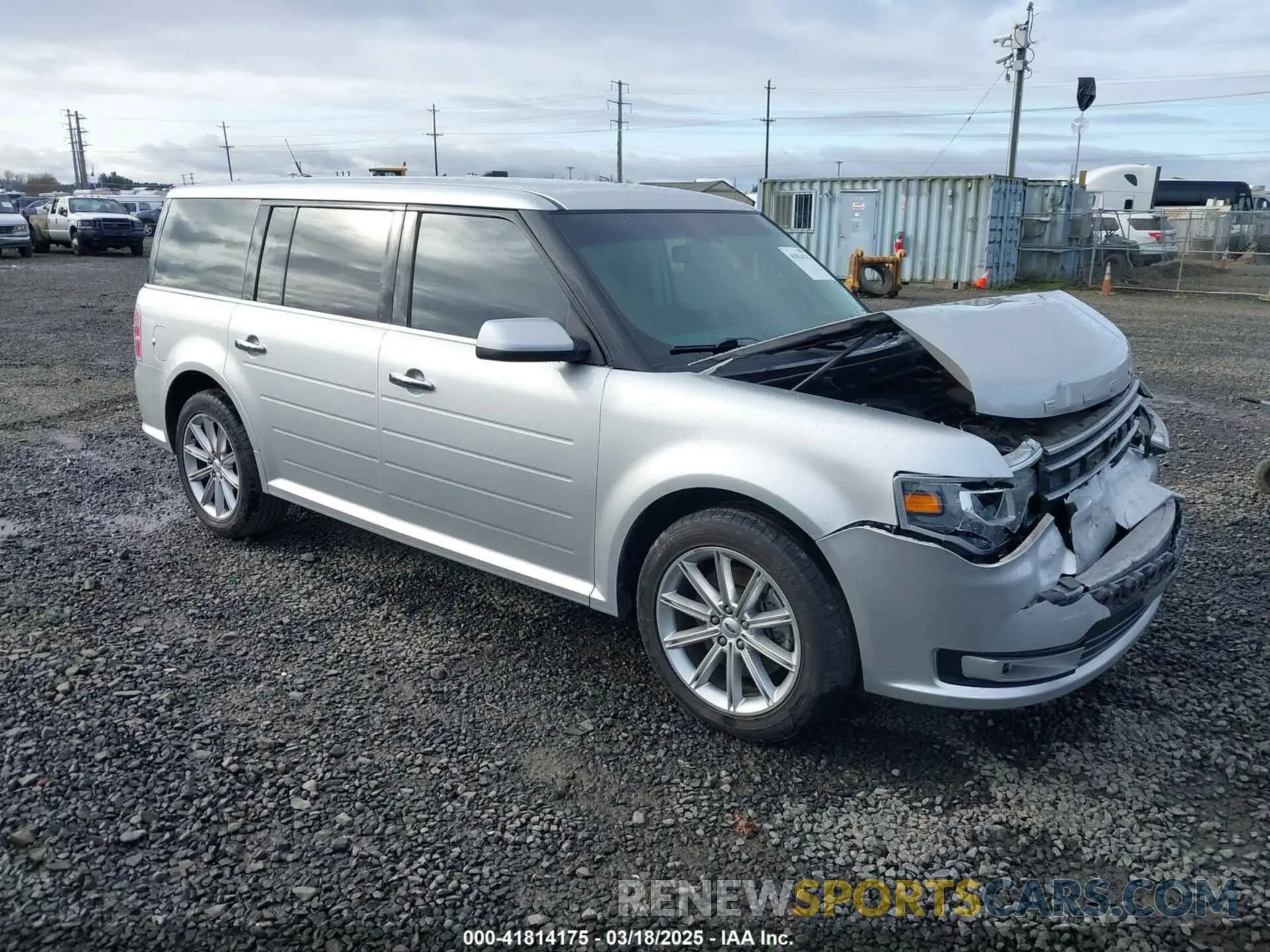 1 Photograph of a damaged car 2FMHK6D84KBA22466 FORD FLEX 2019