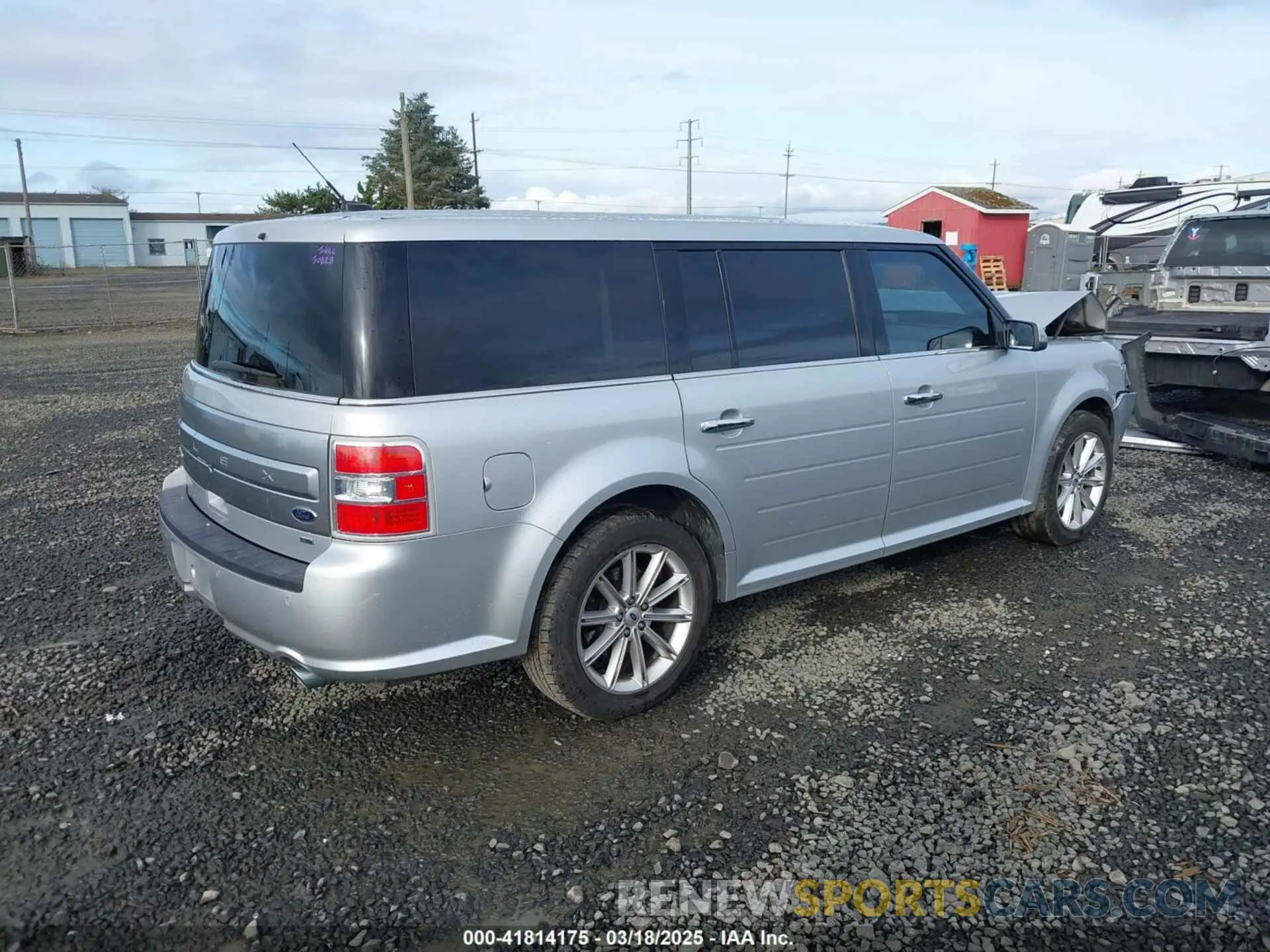 4 Photograph of a damaged car 2FMHK6D84KBA22466 FORD FLEX 2019