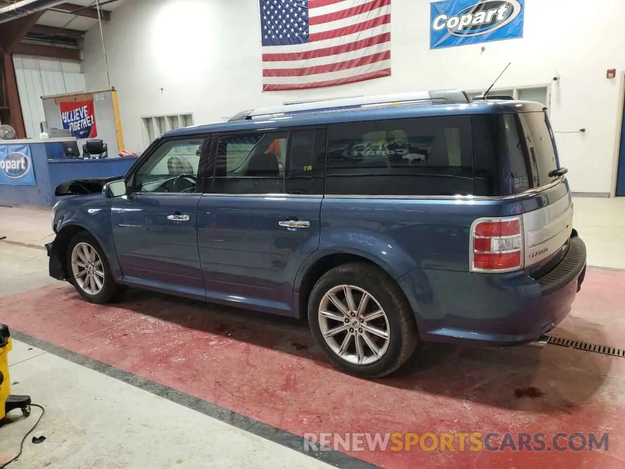2 Photograph of a damaged car 2FMHK6D84KBA24086 FORD FLEX 2019