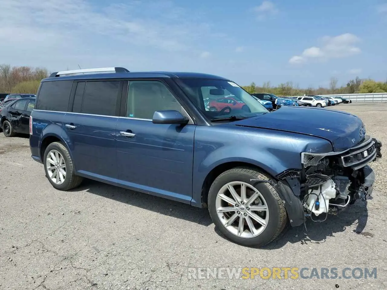 4 Photograph of a damaged car 2FMHK6D84KBA24086 FORD FLEX 2019