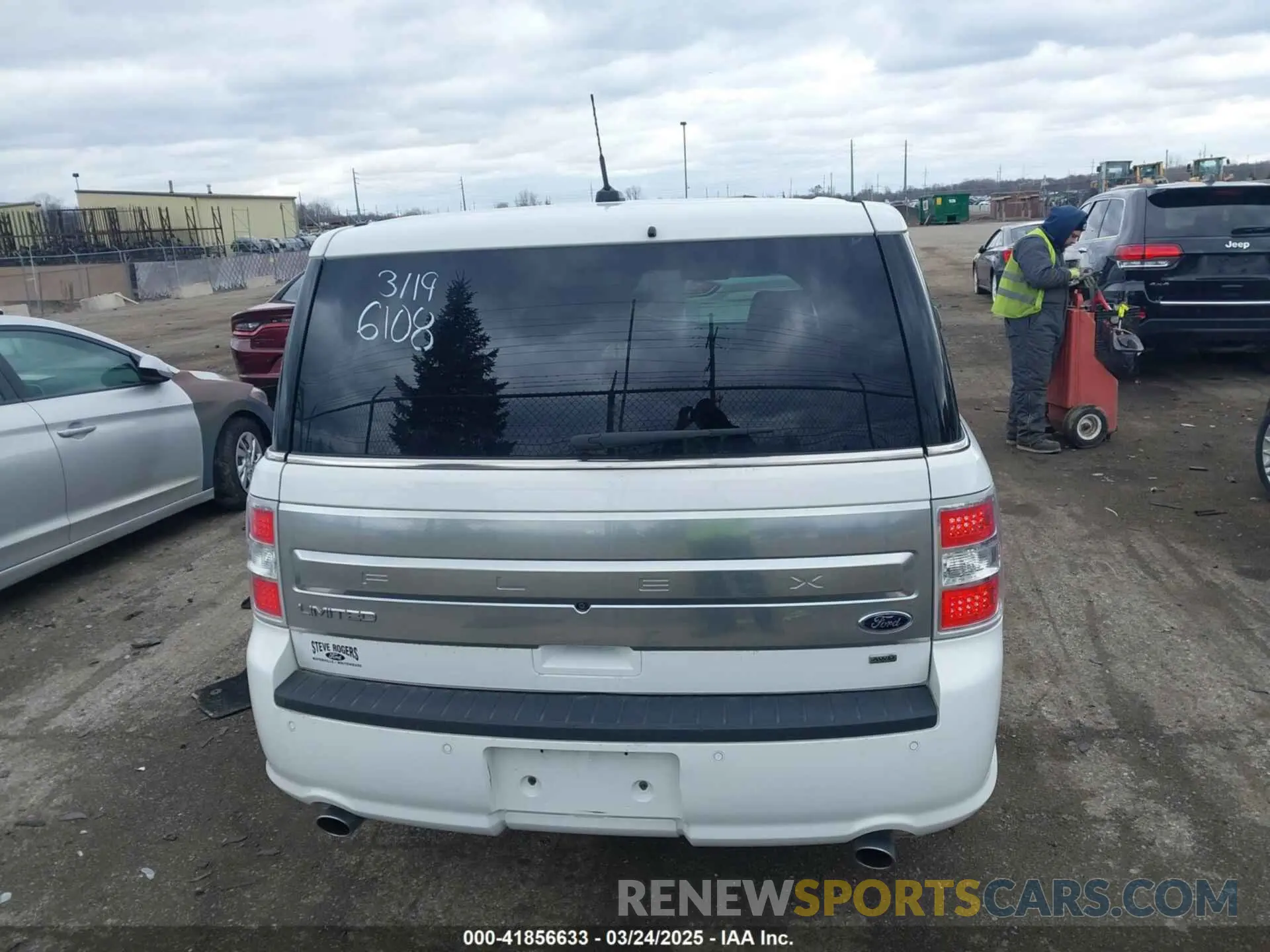 16 Фотография поврежденного автомобиля 2FMHK6D84KBA36108 FORD FLEX 2019