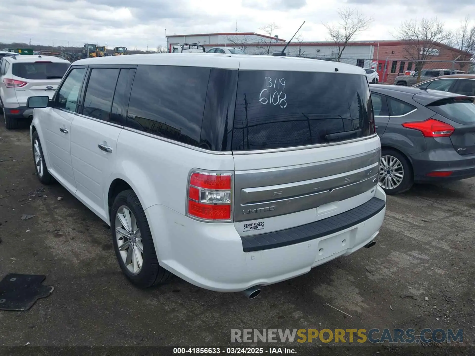 3 Фотография поврежденного автомобиля 2FMHK6D84KBA36108 FORD FLEX 2019