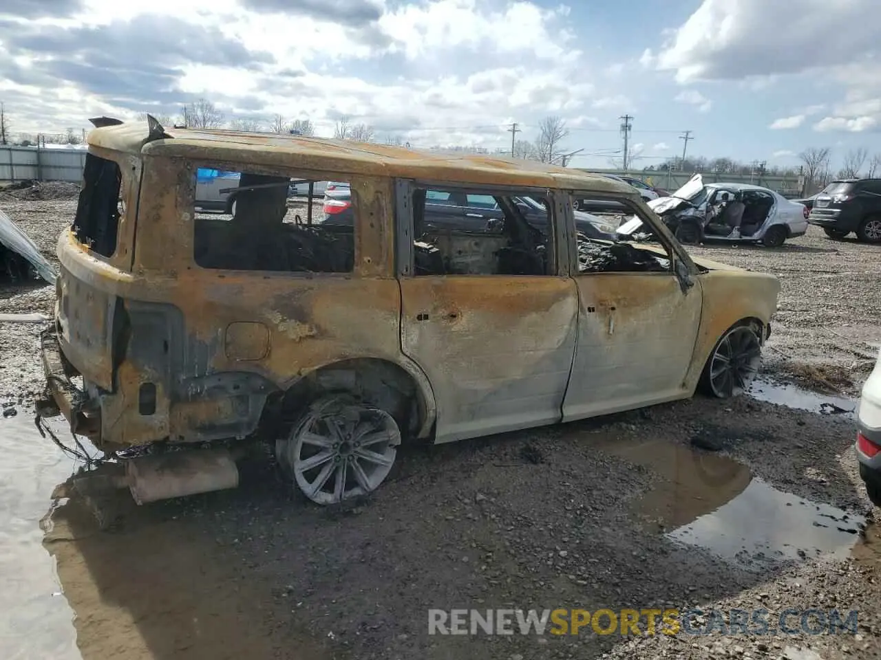 3 Фотография поврежденного автомобиля 2FMHK6D85KBA08706 FORD FLEX 2019
