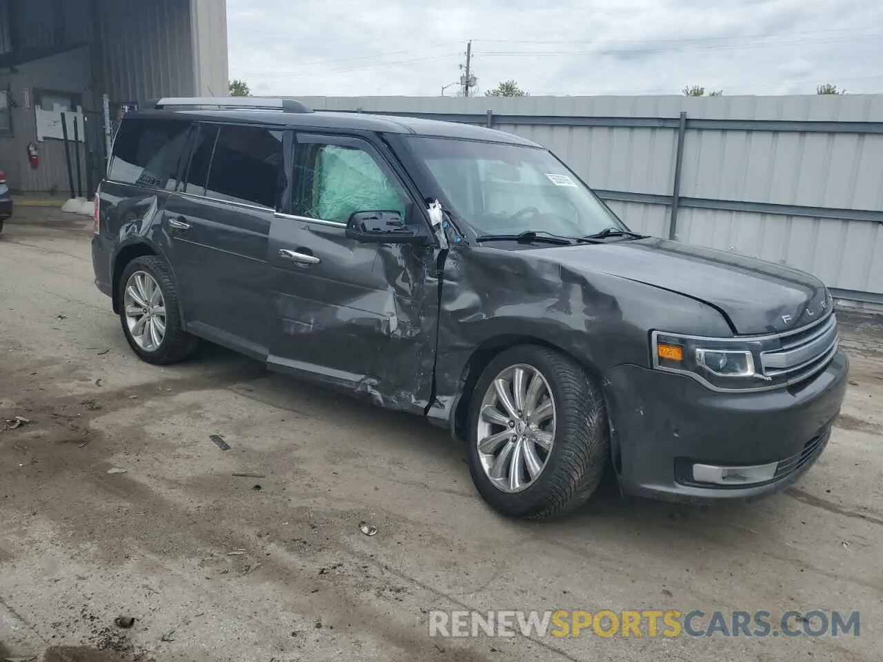 4 Photograph of a damaged car 2FMHK6D86KBA27216 FORD FLEX 2019