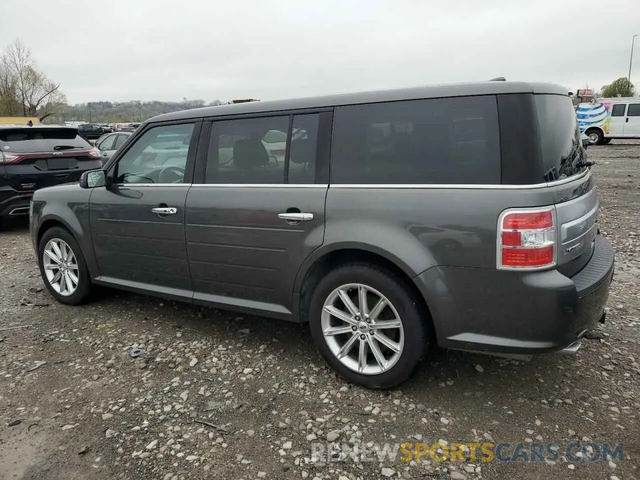 2 Photograph of a damaged car 2FMHK6D88KBA18498 FORD FLEX 2019