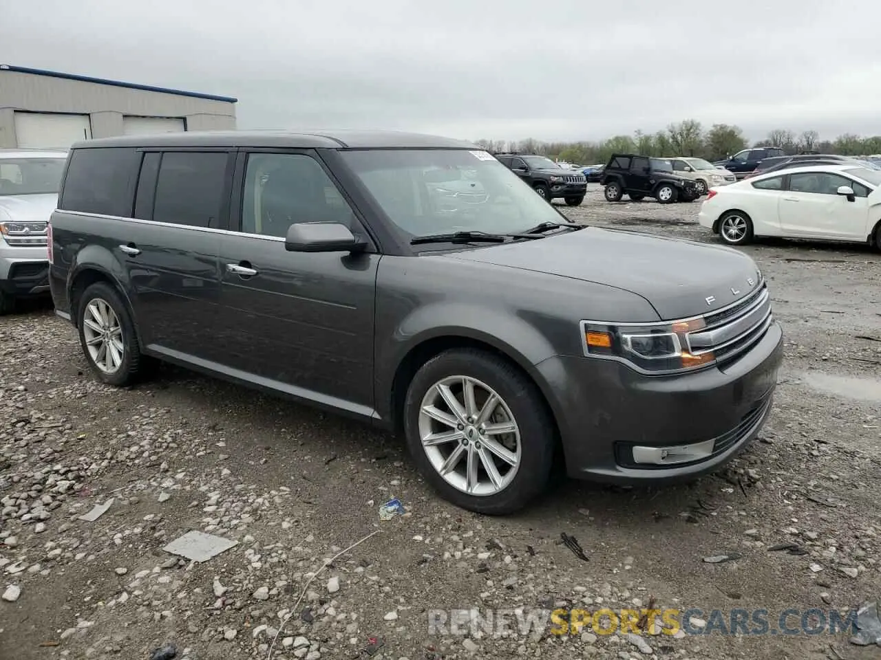 4 Photograph of a damaged car 2FMHK6D88KBA18498 FORD FLEX 2019