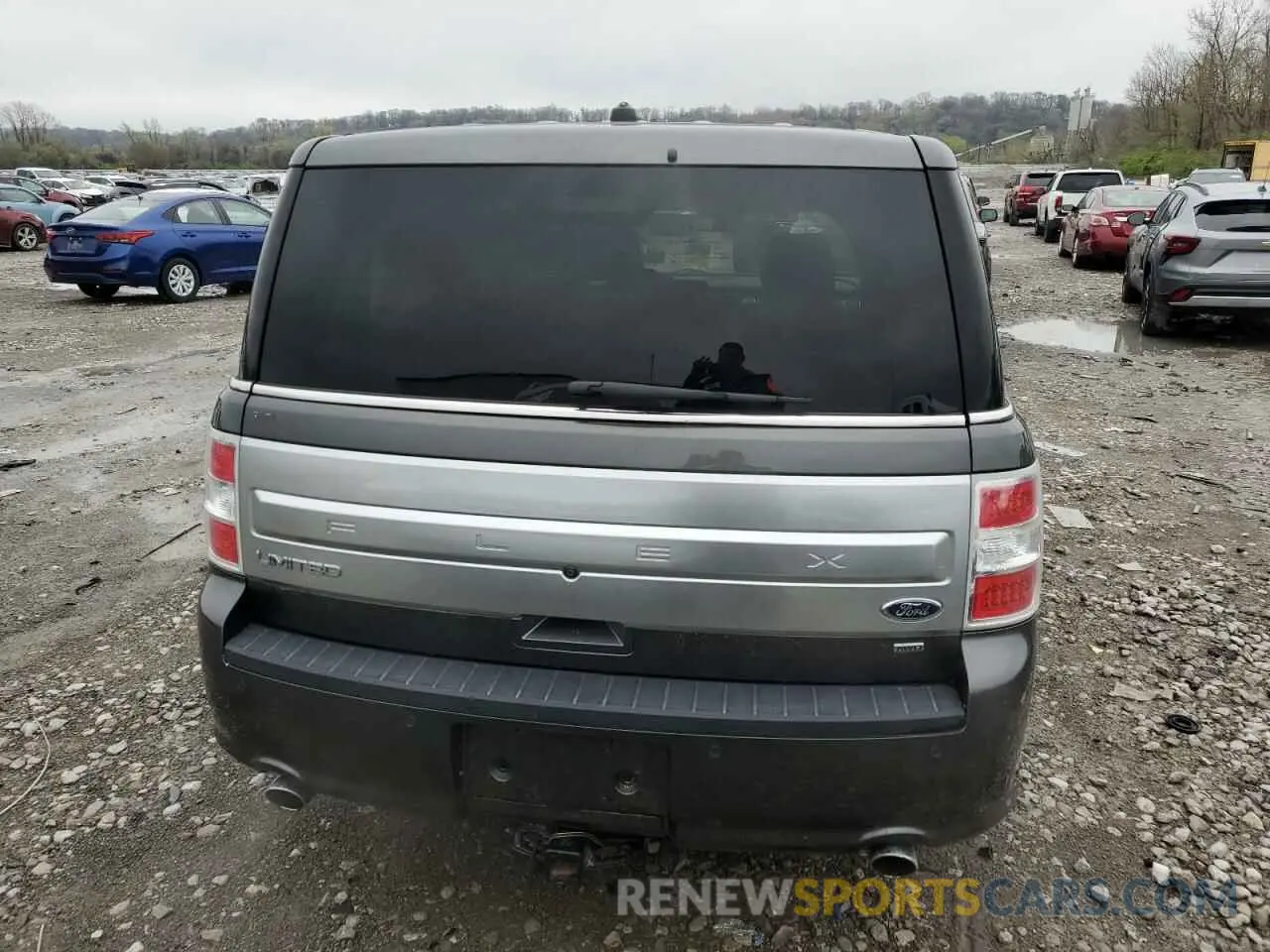 6 Photograph of a damaged car 2FMHK6D88KBA18498 FORD FLEX 2019