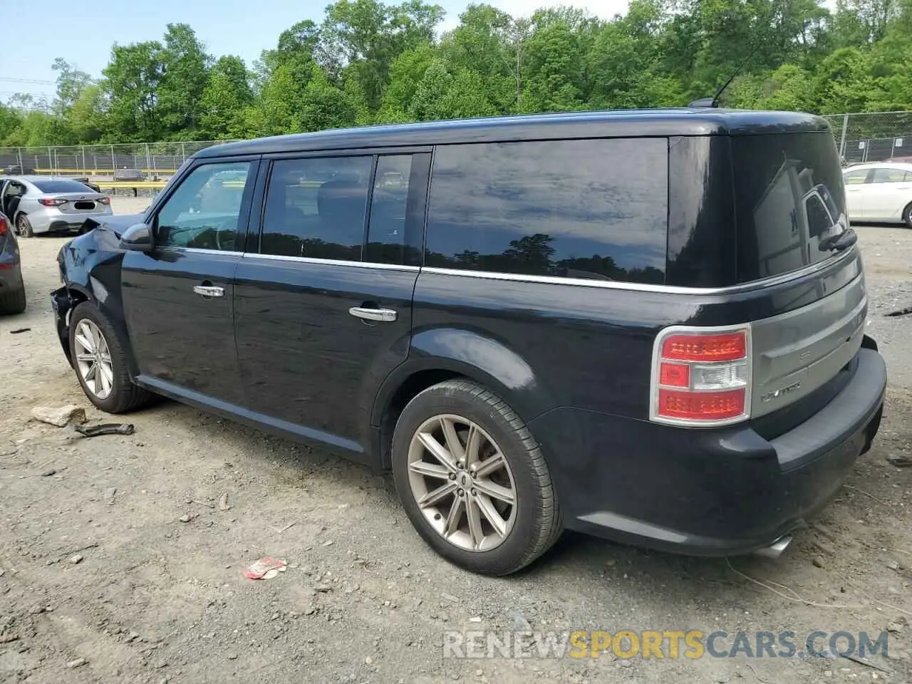 2 Photograph of a damaged car 2FMHK6D88KBA21420 FORD FLEX 2019